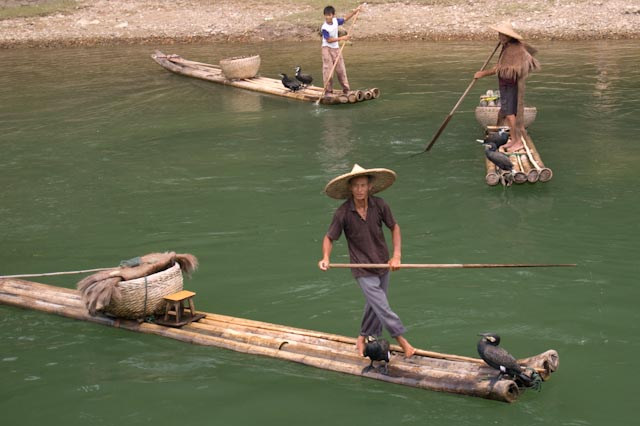 Fishermen on Li River