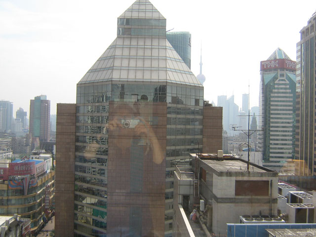 View from Shanghai hotel