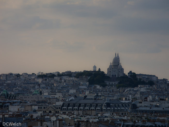 Paris skyline -  Montmartre / Sacré Coeur 